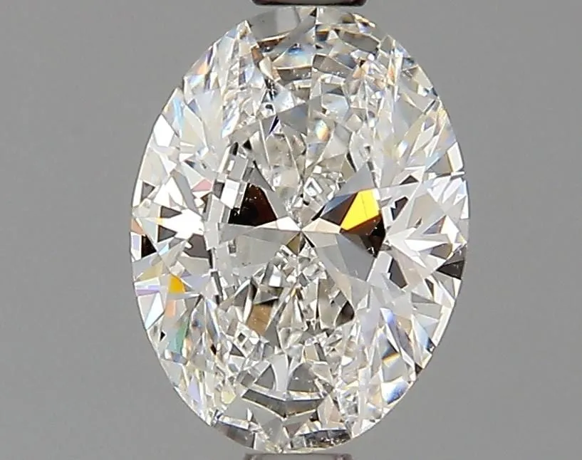 0.90 Carat F SI1 Oval Diamond