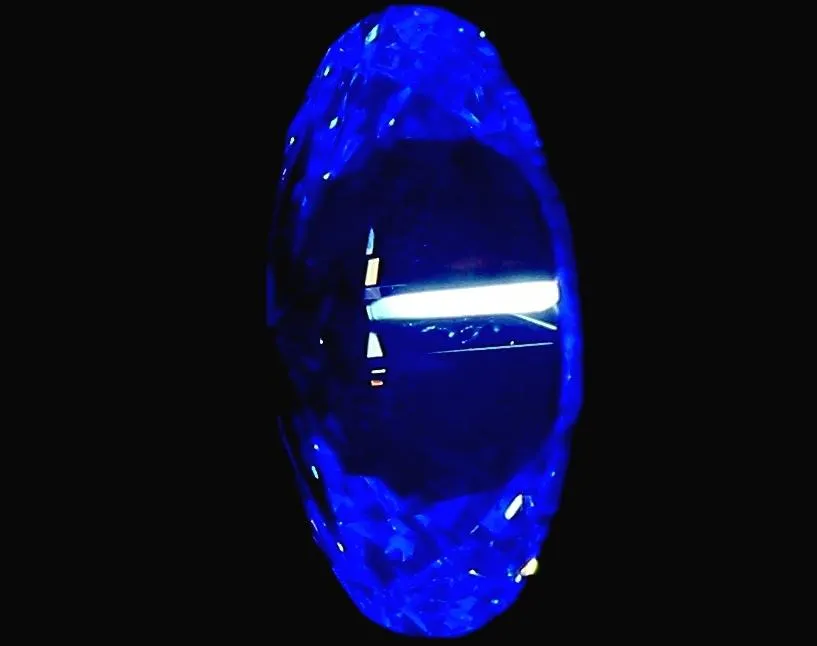 0.90 Carat F SI1 Oval Diamond