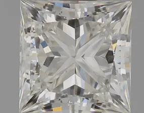 0.90 Carat I I1 Princess Cut Diamond