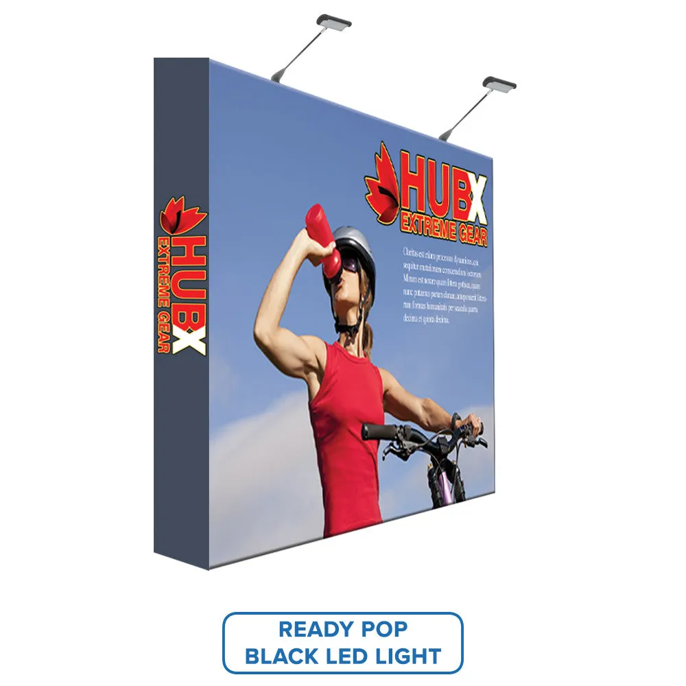 10 ft. Fabric Pop Up Display - Straight Graphic Package