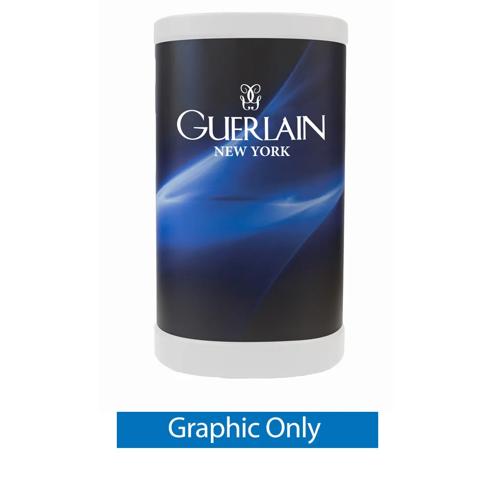 10 ft. Fabric Pop Up Display - Straight Graphic Package