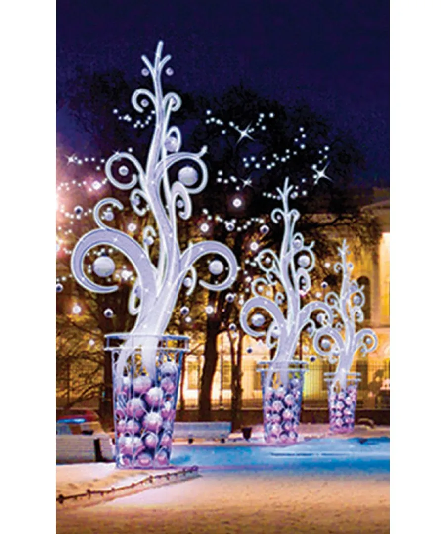 10' St Petersburg White Tree
