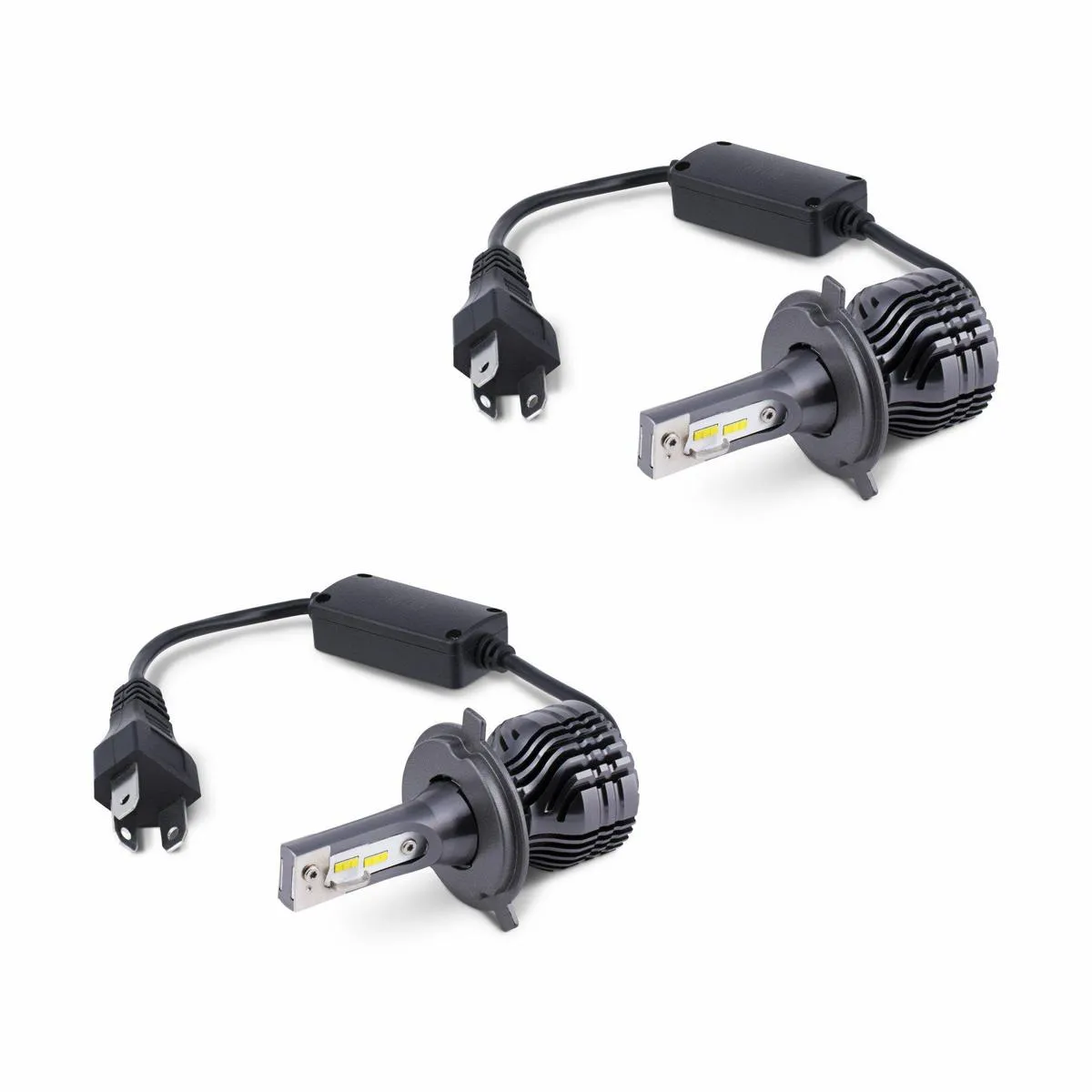 1989 Suzuki VS1400GL Intruder Headlight Bulb High Beam and Low Beam 9003 LED Kit Nimbis