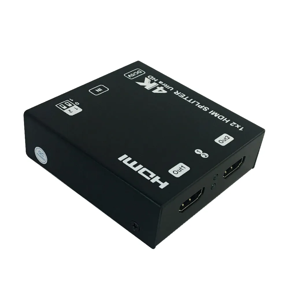 1x2 HDMI Splitter - 4Kx2K@60Hz - EDID - HDCP - YUV 4:2:0