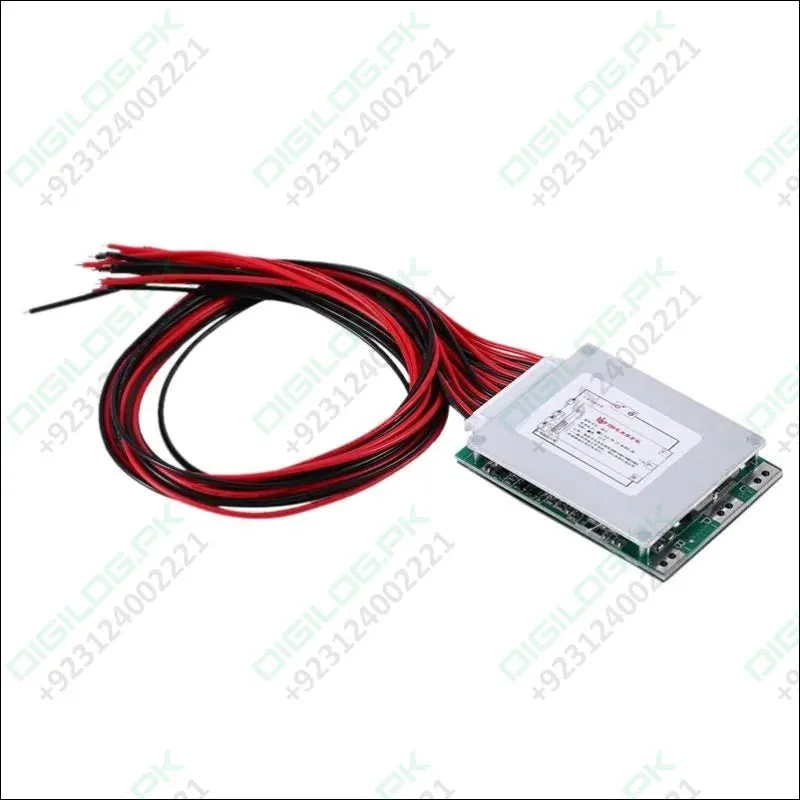 20A 16S 60V BMS 18650 Lithium Li Polymer Protection Board BMS with Heatsink for E-Bike Electric Scooter