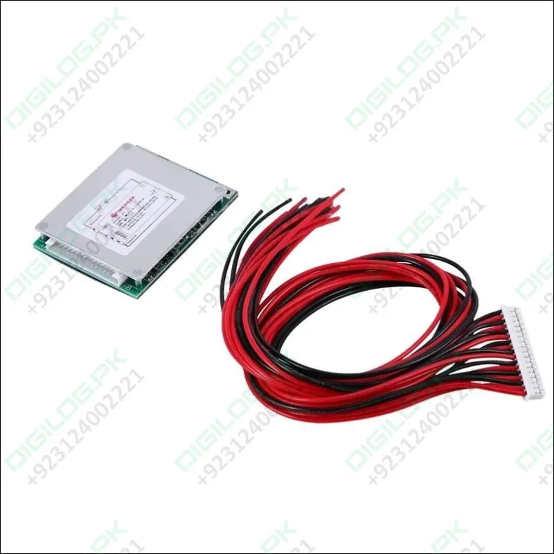 20A 16S 60V BMS 18650 Lithium Li Polymer Protection Board BMS with Heatsink for E-Bike Electric Scooter