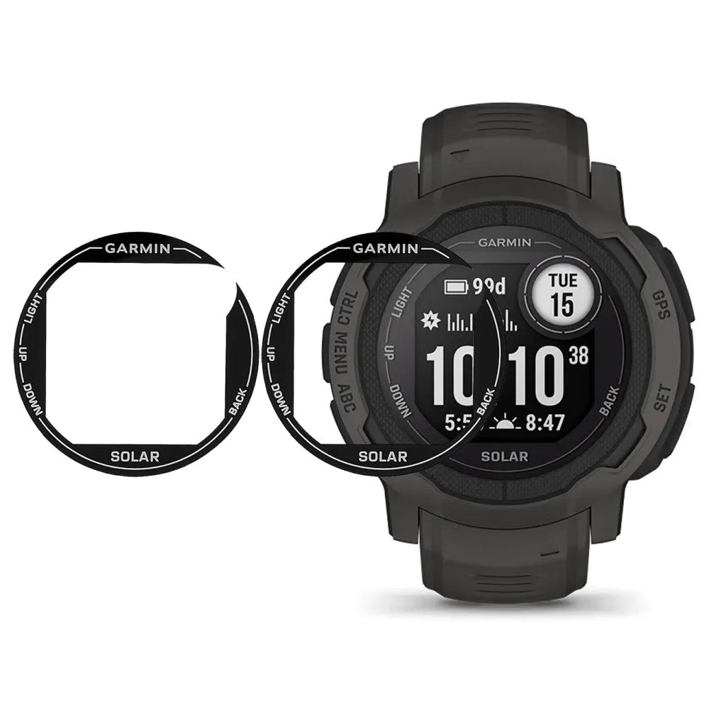 2Pcs Garmin Instinct 2 HD PMMA screen protector