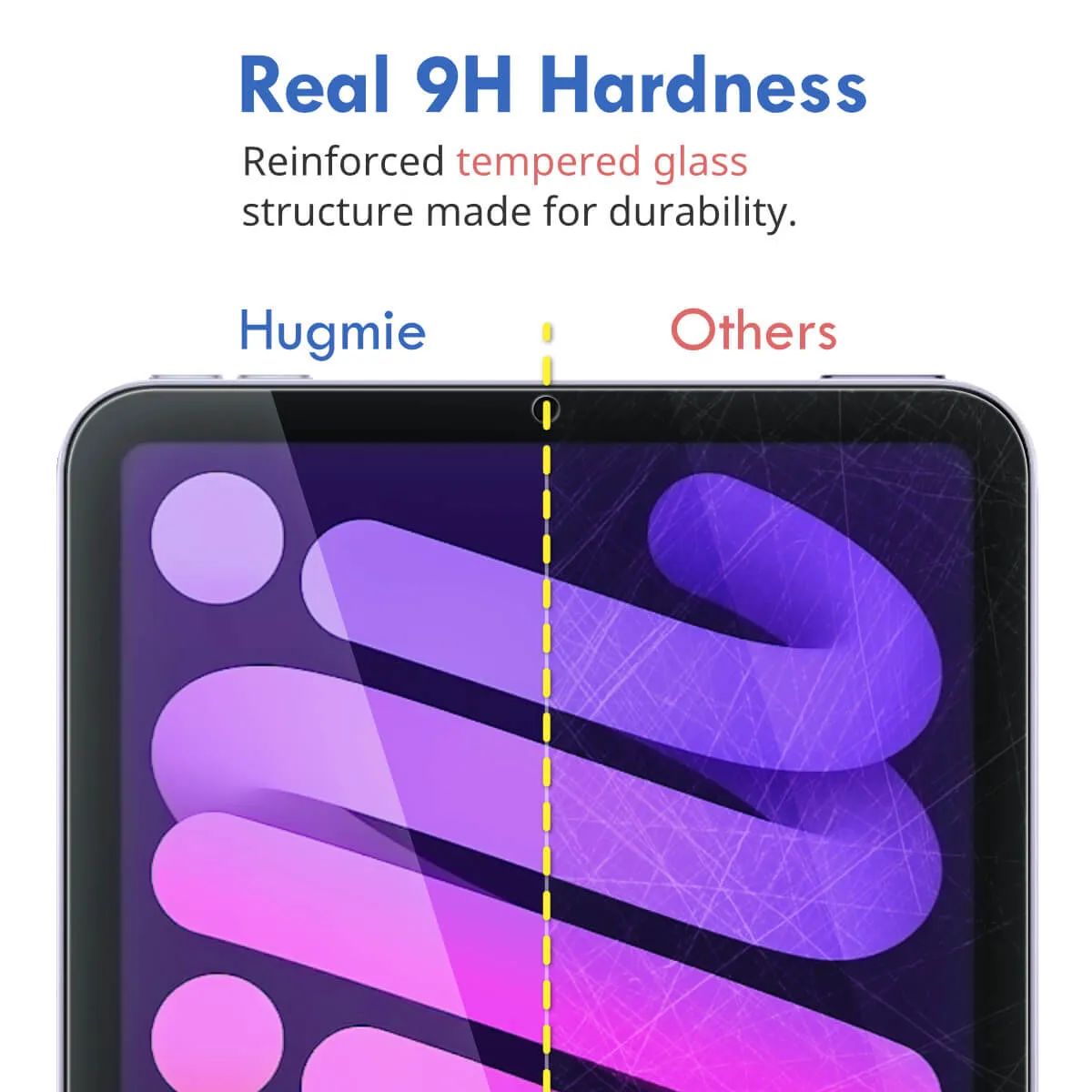 2x Hugmie® iPad 10th Gen Tempered Glass Screen Protector