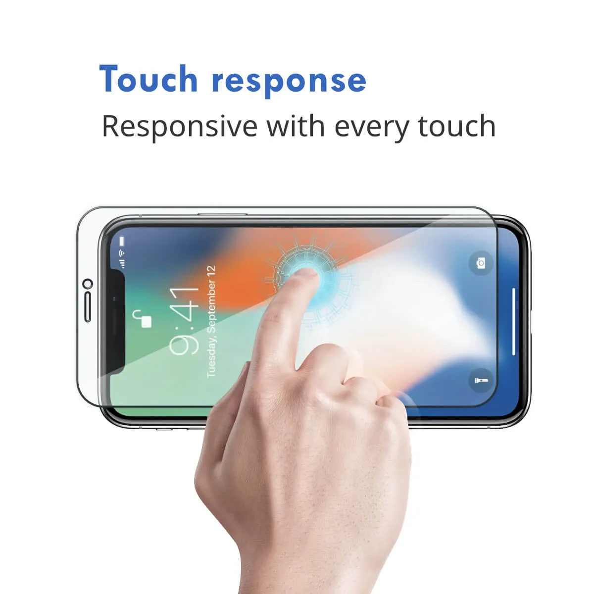 2x Hugmie® iPhone 12 Mini Full Coverage Screen Protector