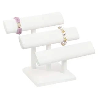 3-Level Oval T-Bar Displays, 10" H