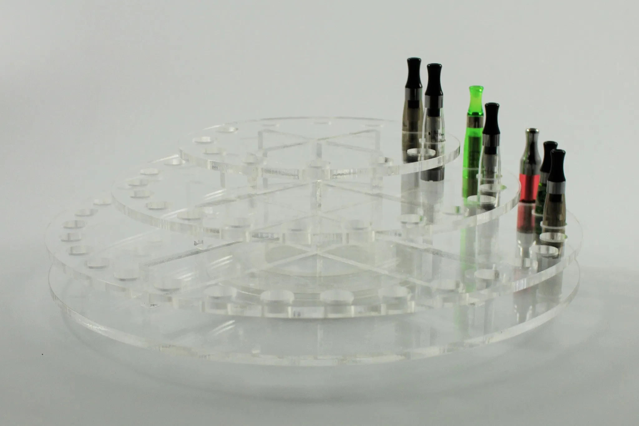 3-Tier Rotating Tank Tester Display