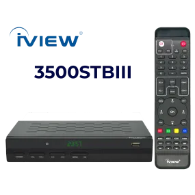 3500STBIII - Affordable Converter Box, Digital to Analog TV Box with TV Recording, QAM, Media Function, and HDMI Connection with Learning Remote