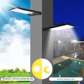 36/48 LED Solar Power Motion Sensor Wall Light Outdoor Environmental Protection Energy Conservation Waterproof Yard Street Lamp