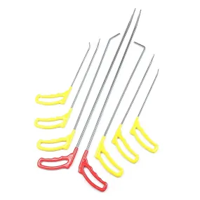 8PCS Rods Tools Hail Repair Kit Stainless Steel Paintless Dent