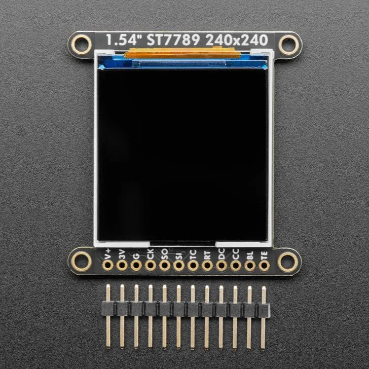 Adafruit 1.54" 240x240 Wide Angle TFT LCD Display with MicroSD - ST7789 with EYESPI Connector