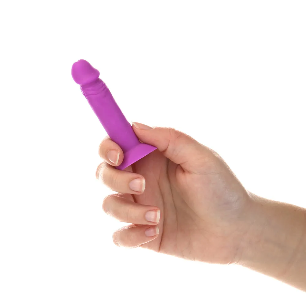 Addiction Silly Willy 3.3 in. Silicone Dildo 12-Piece Assorted Color Fishbowl Display
