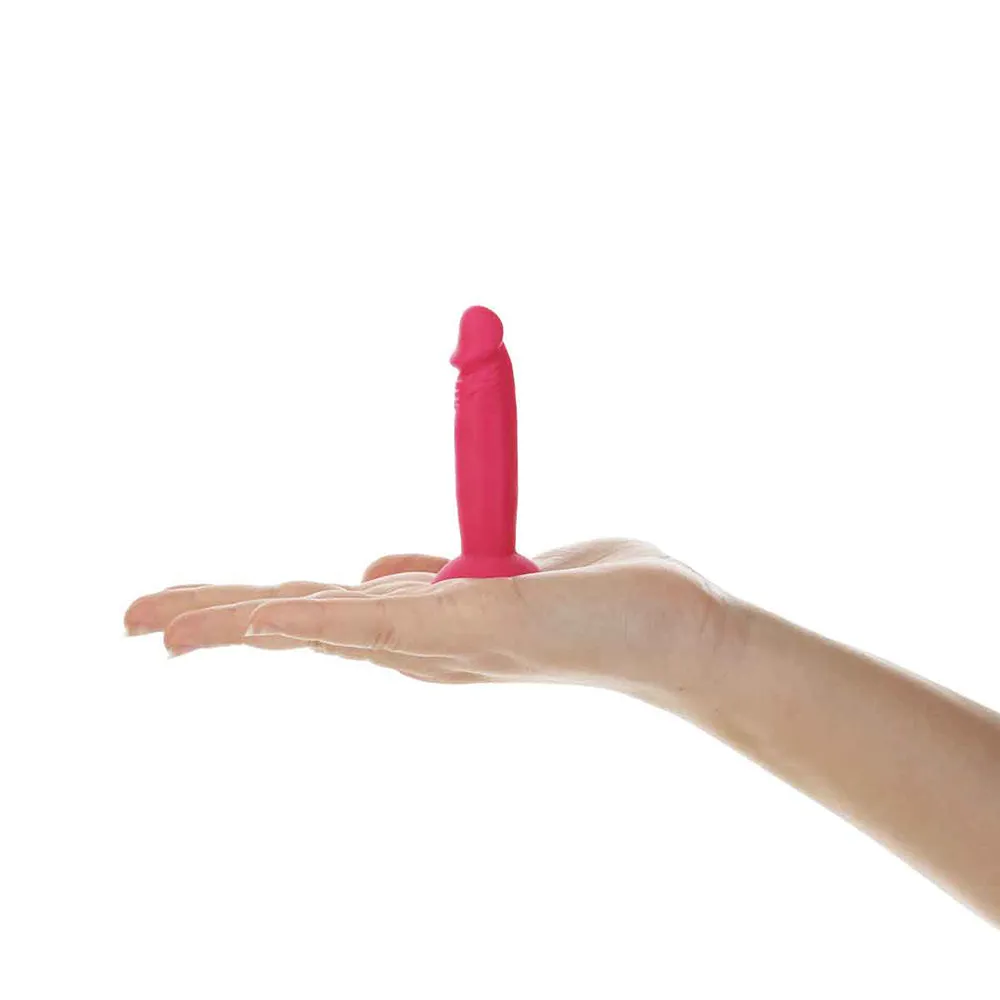 Addiction Silly Willy 3.3 in. Silicone Dildo 12-Piece Assorted Color Fishbowl Display
