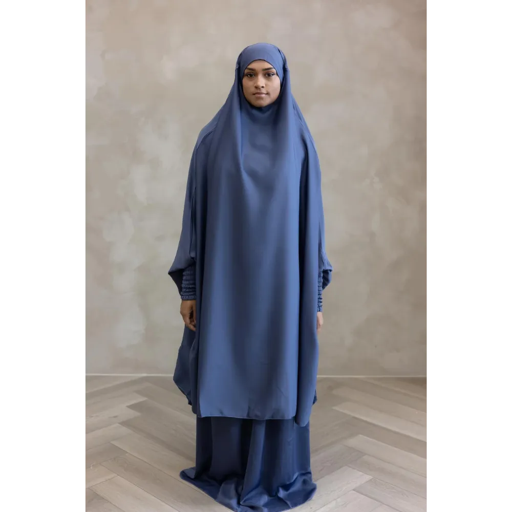 Aisha Two Piece Jilbaab - Aegean