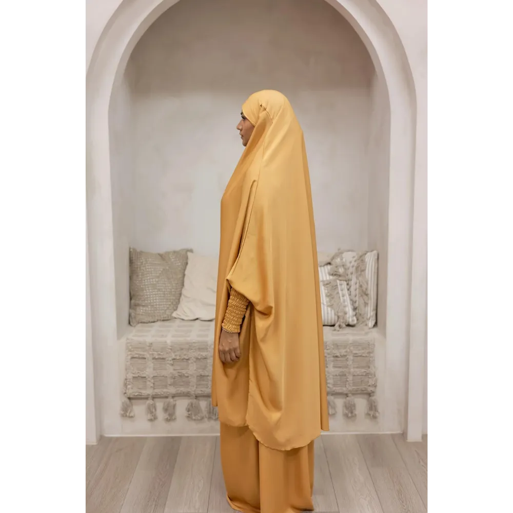 Aisha Two Piece Jilbaab - California Gold
