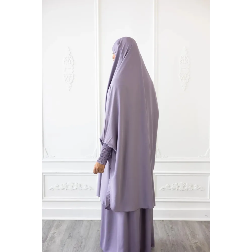 Aisha x Sawda Two Piece Jilbaab - Lilac Breeze