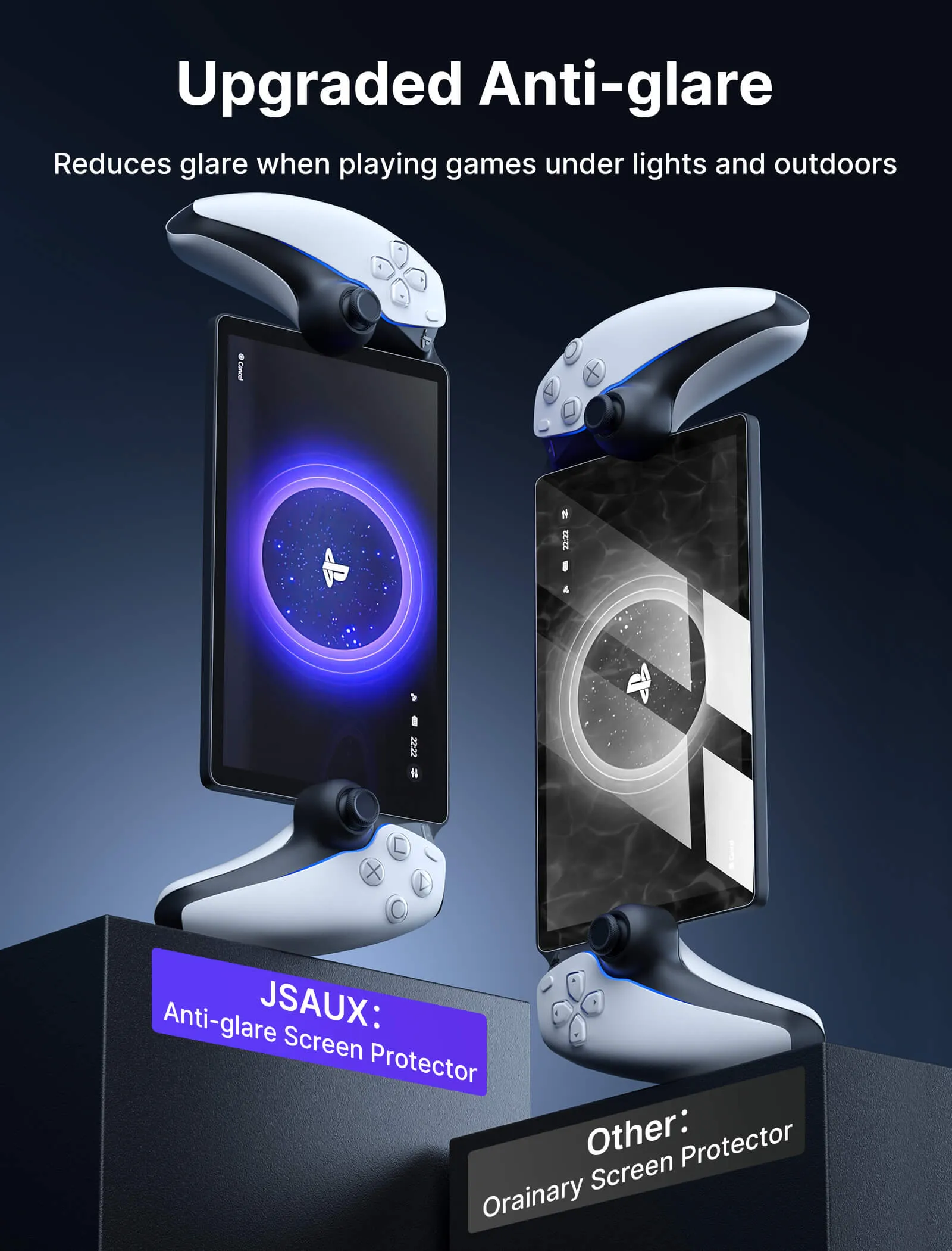 Anti Glare Screen Protector for PlayStation Portal Remote Player