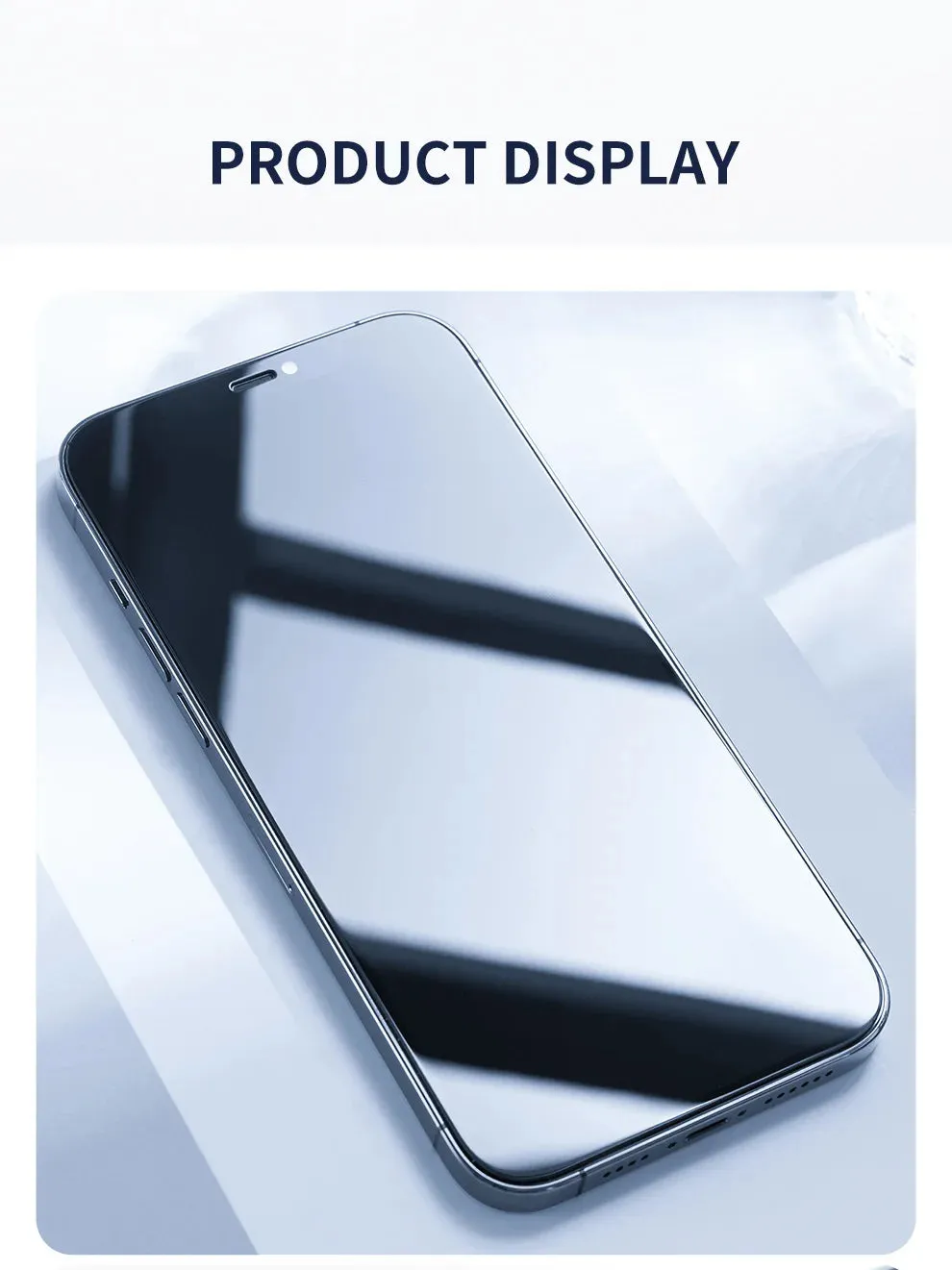 Antistatic Privacy Screen Protectors For iPhone 12 Pro Max Anti Spy Tempered Glass For iPhone 12 12 mini Full Cover