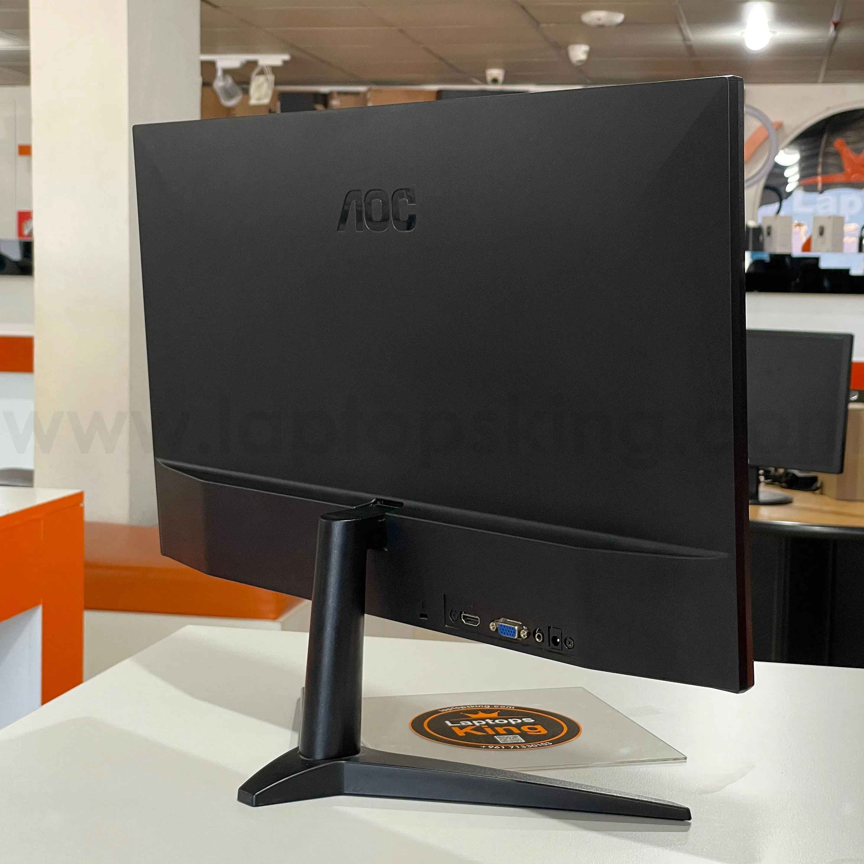 AOC 24B1 24" FHD 3-Sided Slim Bezels Monitor (Used Very Clean)