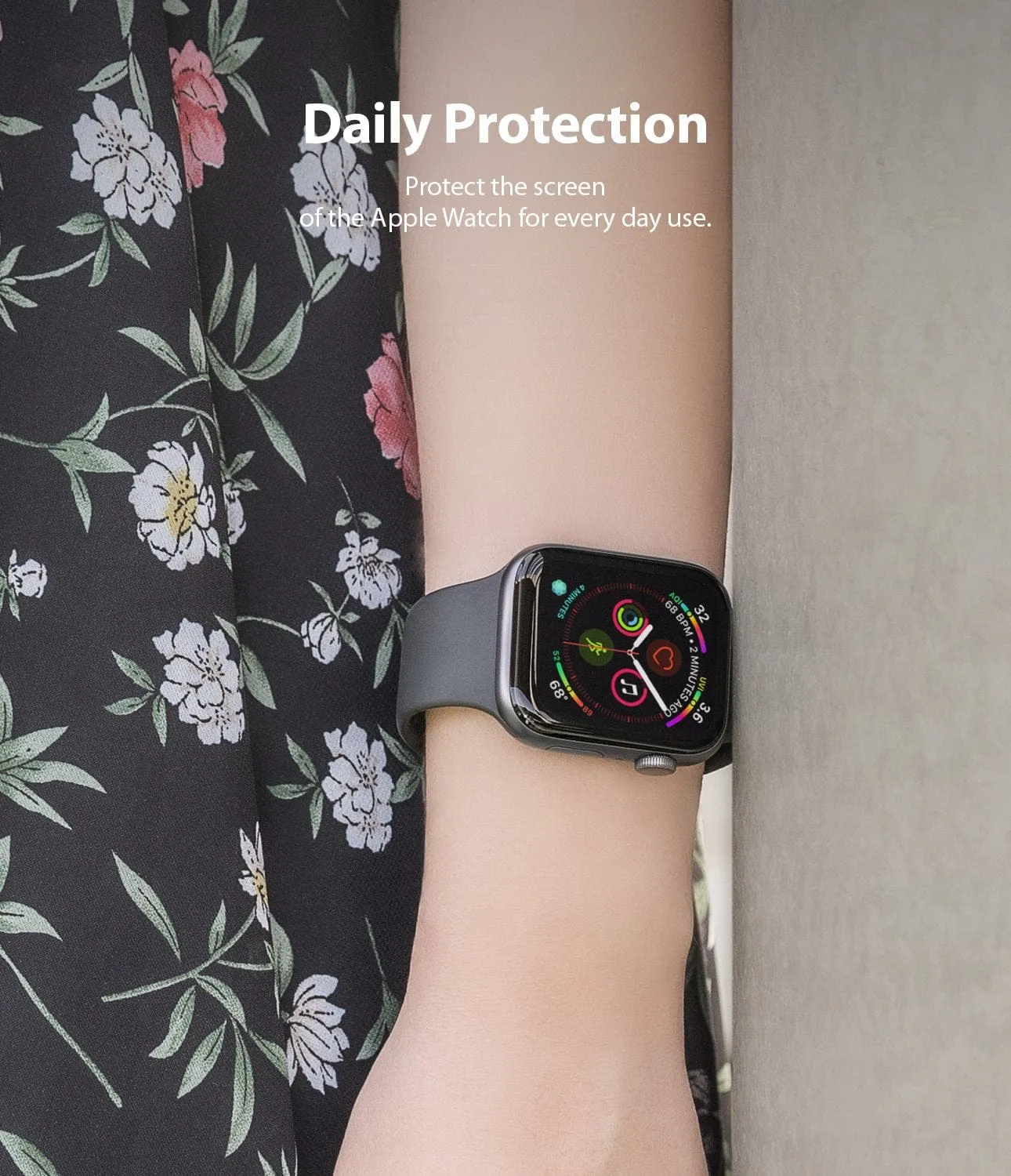 Apple Watch 9/8/7 (41mm) & 4/5/6/SE (40mm) Screen Protector By Ringke