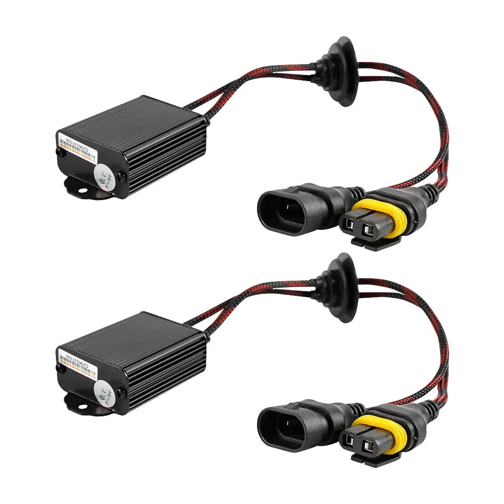 Arc Lighting All" One Decoder LED Light Wire Harness - CANbus/PWM Systems - 9005 /9006 /9012/H10 Bulbs - (Pair)