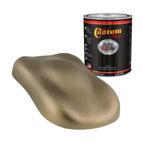 Arizona Bronze Metallic - Hot Rod Flatz Flat Matte Satin Urethane Auto Paint - Paint Quart Only - Professional Low Sheen Automotive, Car Truck Coating, 4:1 Mix Ratio