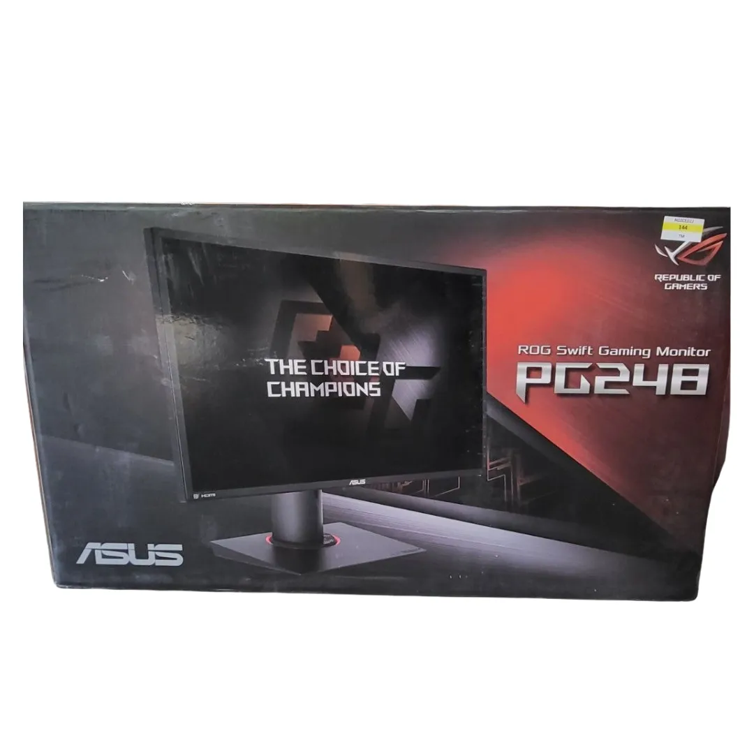 ASUS ROG Swift PG248Q eSports Gaming Monitor - 24" FHD (1920x1080) 1ms, overclockable 180Hz