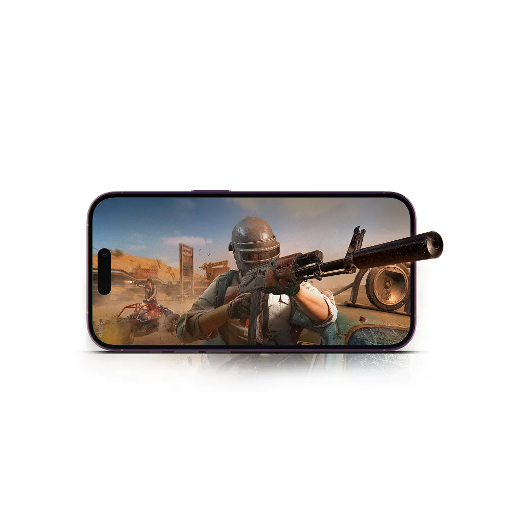 AUKEY SP-YX10 iPhone 15 / 15 Plus / 15 Pro / 15 Pro Max SmoothPlay Gaming Anti-Glare Matte Tempered Glass 1PC Pack