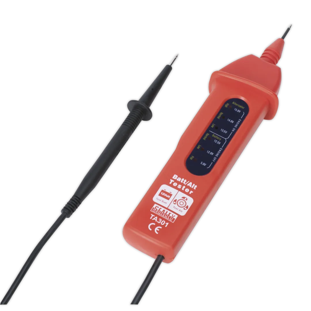 Automotive Battery-Alternator Voltage Tester 12V