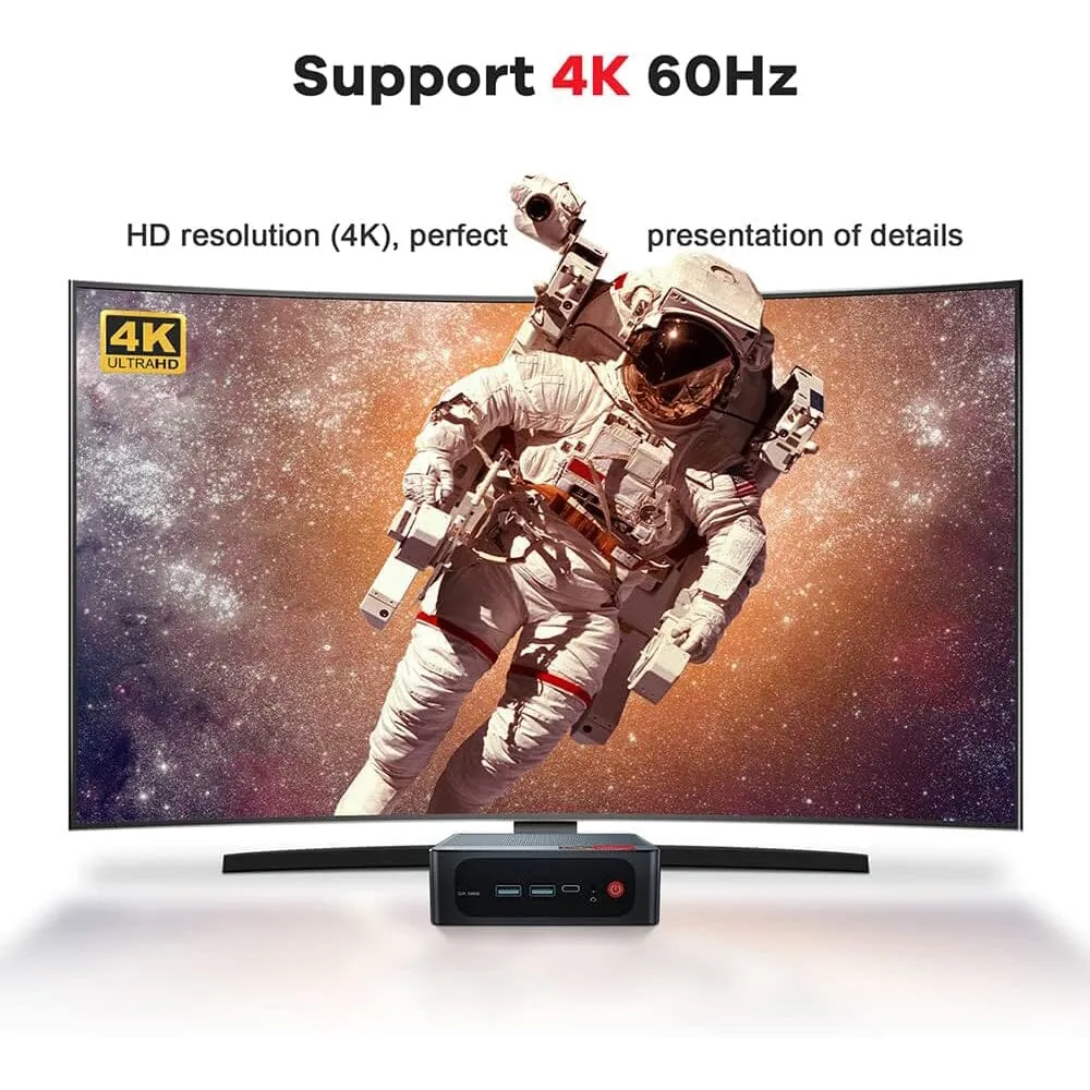 Beelink SER5 Versatile Mini PC, AMD Ryzen 5 5560U(up to 4.0GHz) 6C/12T  (Refurbished)
