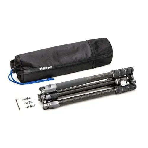 Benro Rhino 24C, Carbon Fibre, Centre Column, Photo Tripod, Twist Lock, VX25 Head