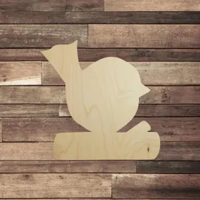 Bird on Log
