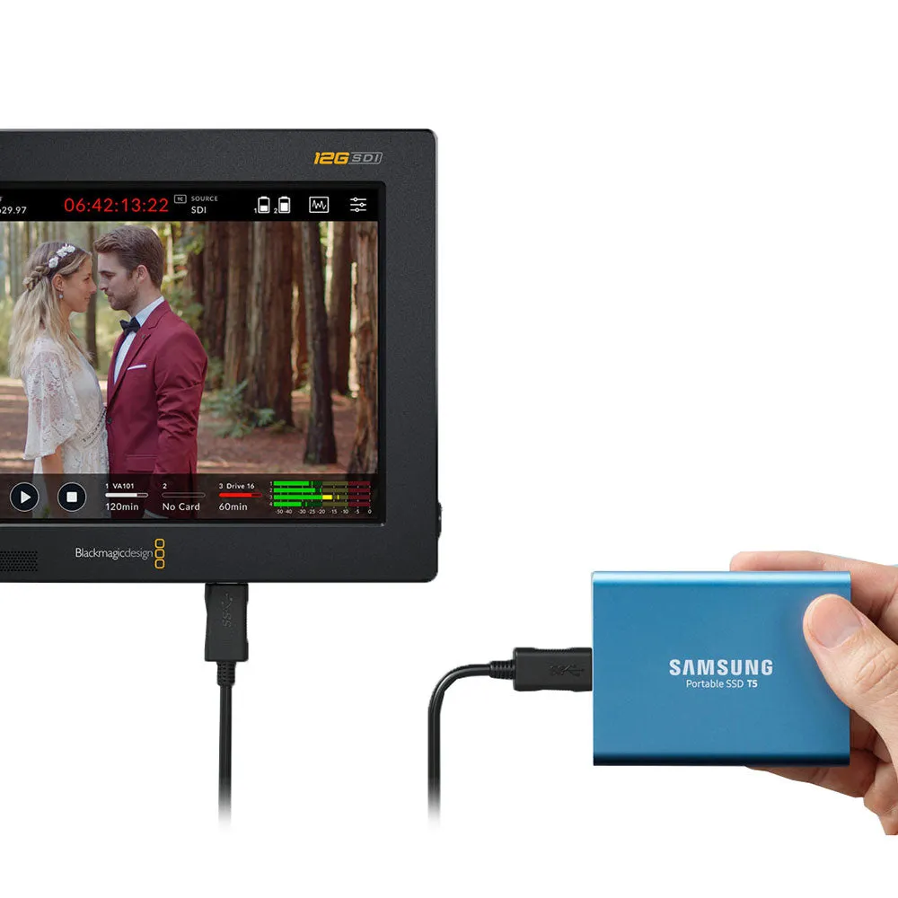 Blackmagic Design Video Assist 5" 12G-SDI/HDMI HDR Recording Monitor