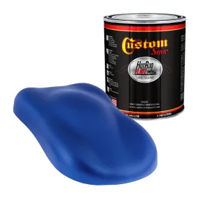 Blue Pearl - Hot Rod Flatz Flat Matte Satin Urethane Auto Paint - Paint Gallon Only - Professional Low Sheen Automotive, Car Truck Coating, 4:1 Mix Ratio