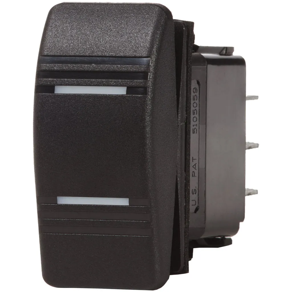 Blue Sea Black DPDT Contura Switch