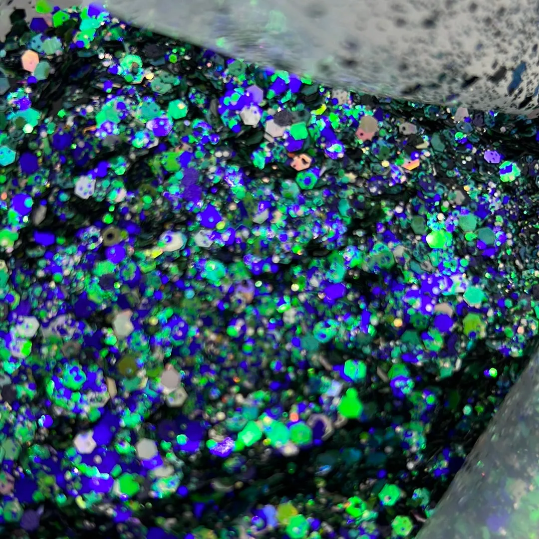 Bright Lightyear Sky - Chunky Colorshift Glitter Mix