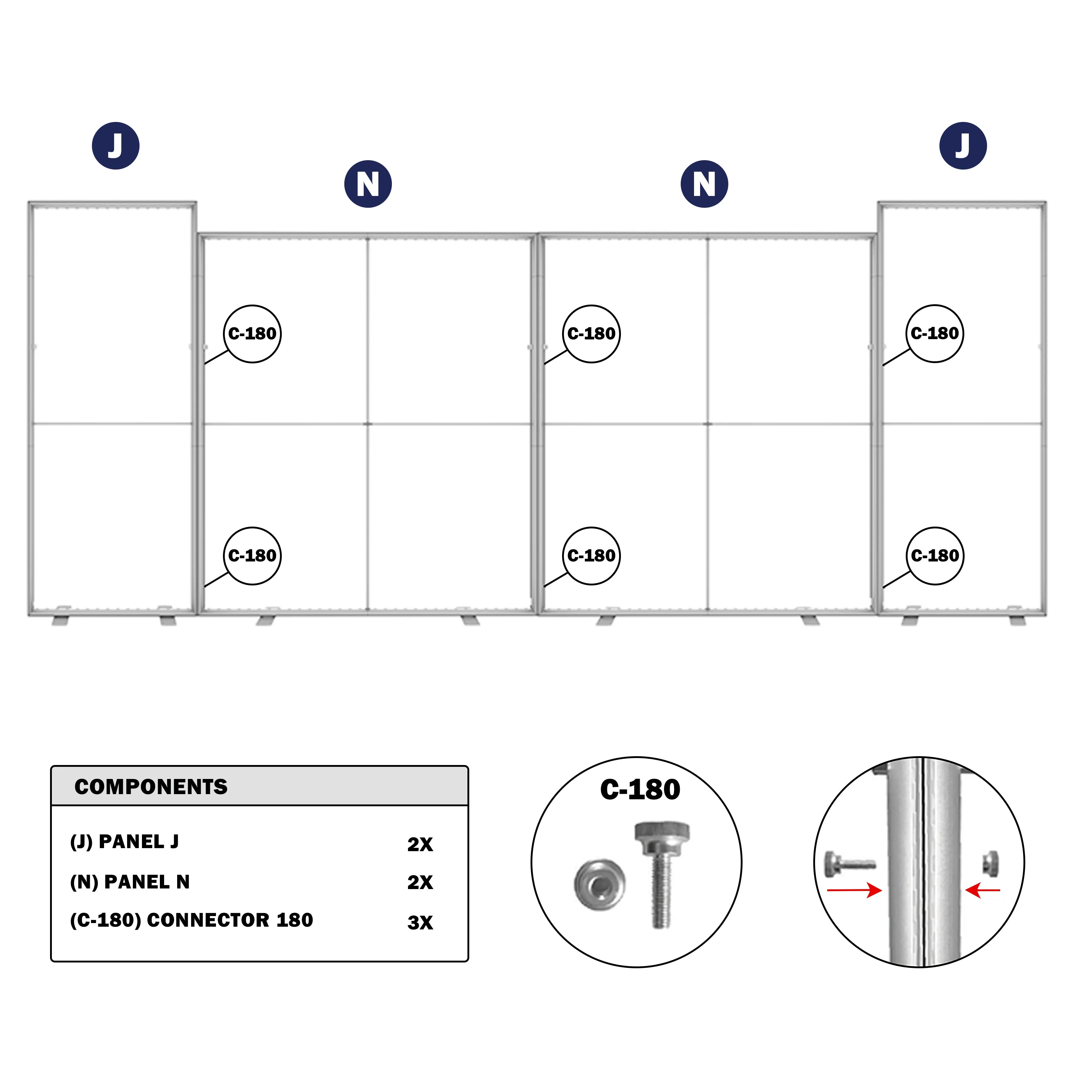 BrightLine 20ft JNNJ Kit
