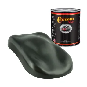 British Racing Green Metallic - Hot Rod Flatz Flat Matte Satin Urethane Auto Paint - Paint Quart Only - Professional Low Sheen Automotive, Car Truck Coating, 4:1 Mix Ratio