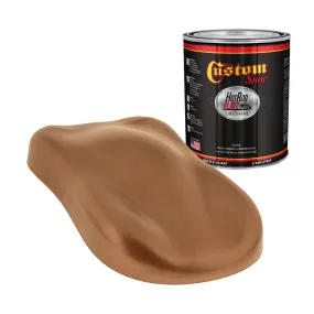 Bronze Firemist - Hot Rod Flatz Flat Matte Satin Urethane Auto Paint - Paint Quart Only - Professional Low Sheen Automotive, Car Truck Coating, 4:1 Mix Ratio