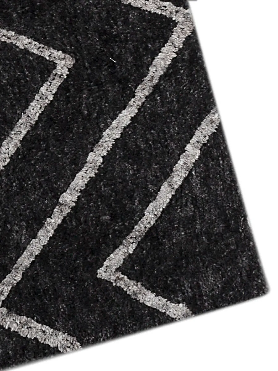 Bryant Graphite Shag Rug 5'x7'6"