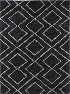 Bryant Graphite Shag Rug 5'x7'6"