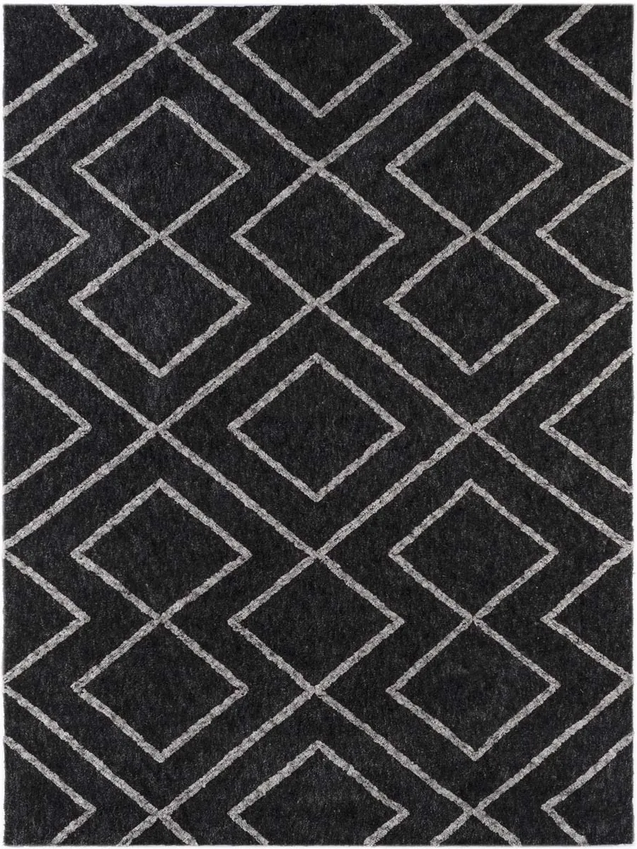 Bryant Graphite Shag Rug 5'x7'6"