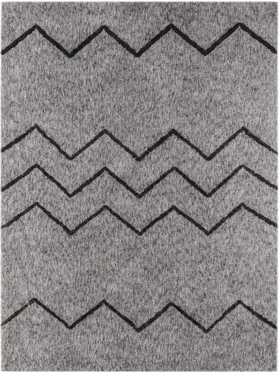 Bryant Oyster Gray Shag Rug 5'x7'6"