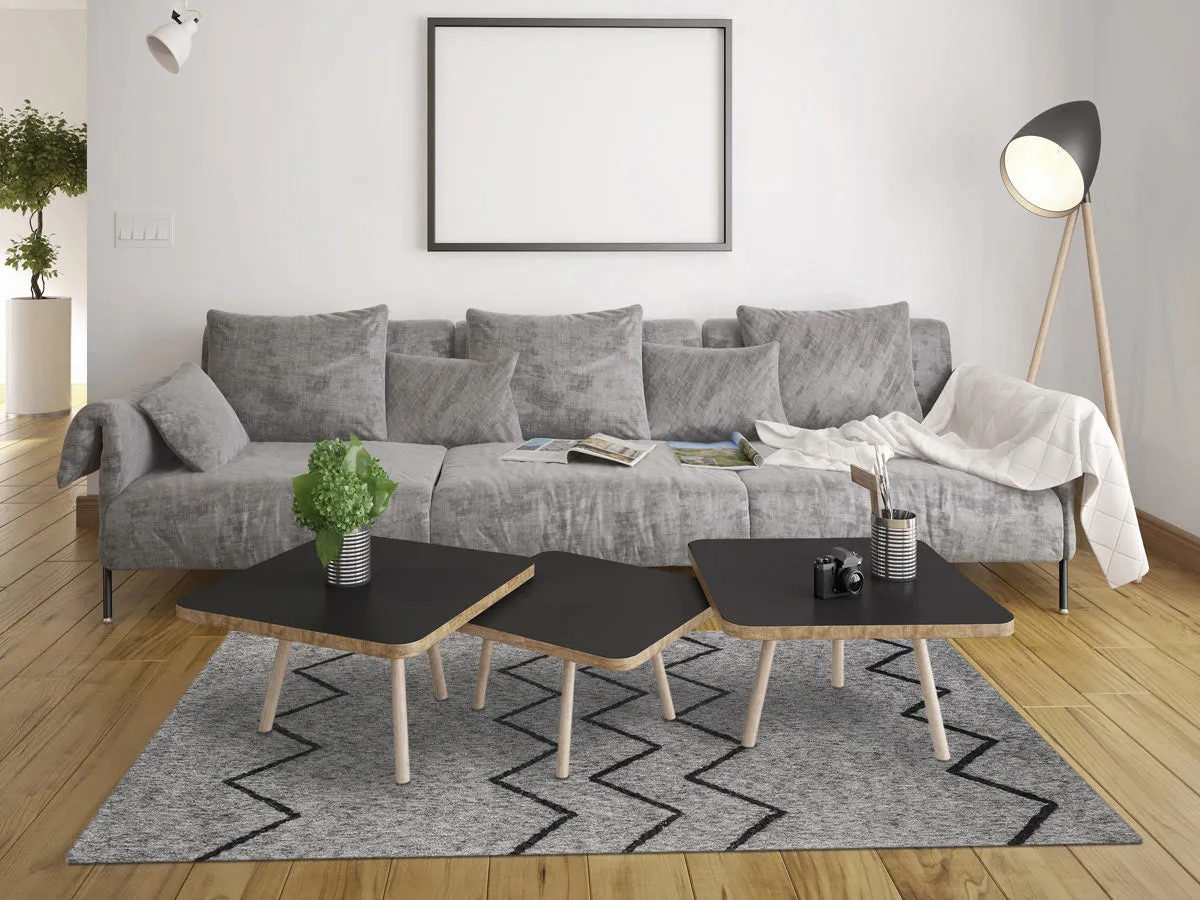 Bryant Oyster Gray Shag Rug 5'x7'6"
