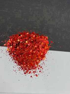 Campfire - Chunky Colorshift Glitter Mix