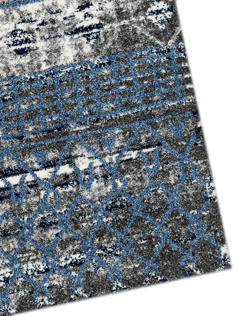 Caribe Modern Ivory Power-Loomed Rug 5'x7'9"